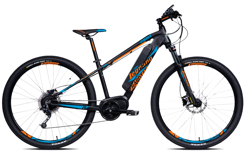 BTT electrica en pedalier
